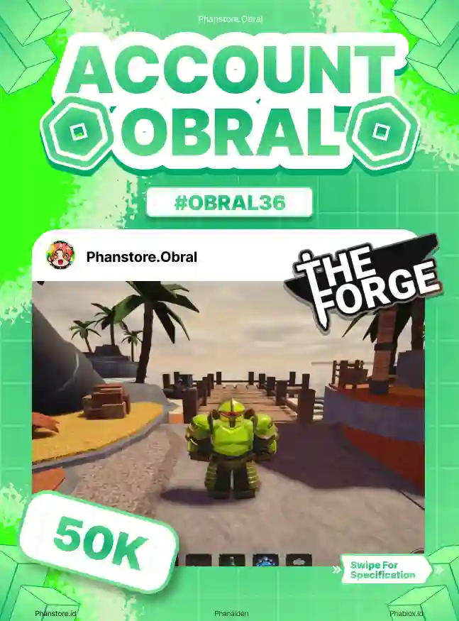 THE FORGE (DEMONIC + ARCANE PICKAXE)  Murah