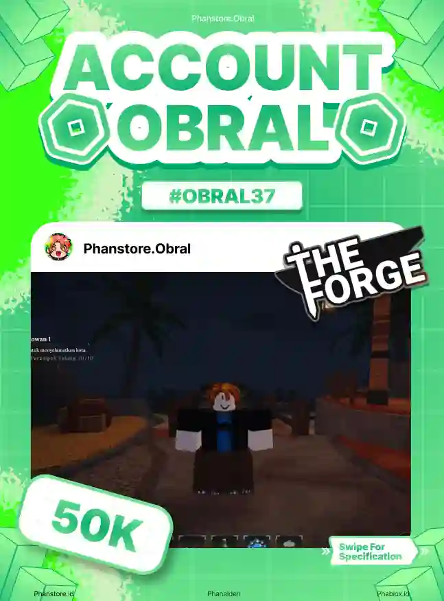 THE FORGE (DEMONIC + ARCANE PICKAXE)  Murah