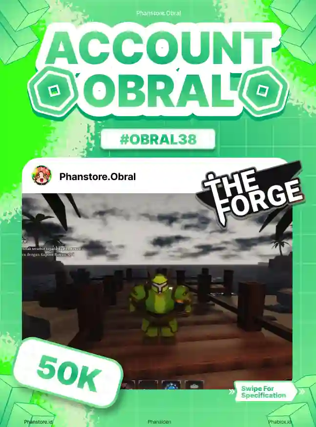 THE FORGE (DEMONIC + ARCANE PICKAXE)  Murah