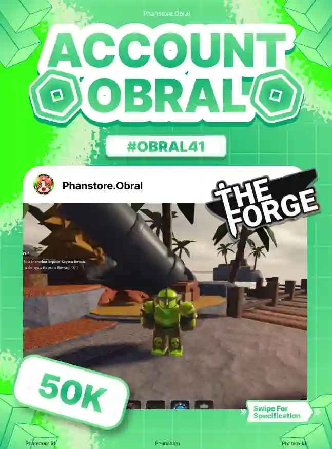 THE FORGE (DEMONIC + ARCANE PICKAXE)  Murah