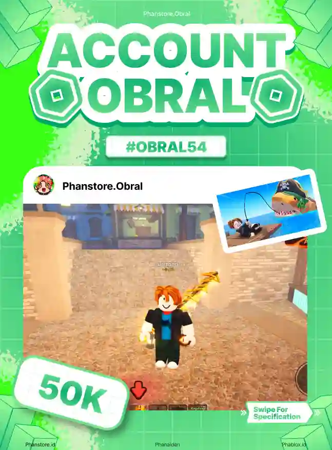 FISH IT (ELEMENTAL + 5.52M)  Murah