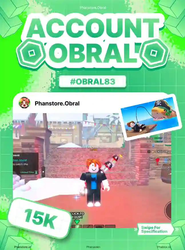 FISH IT (GHOSTFINN + CORRUPT + 1M)  Murah