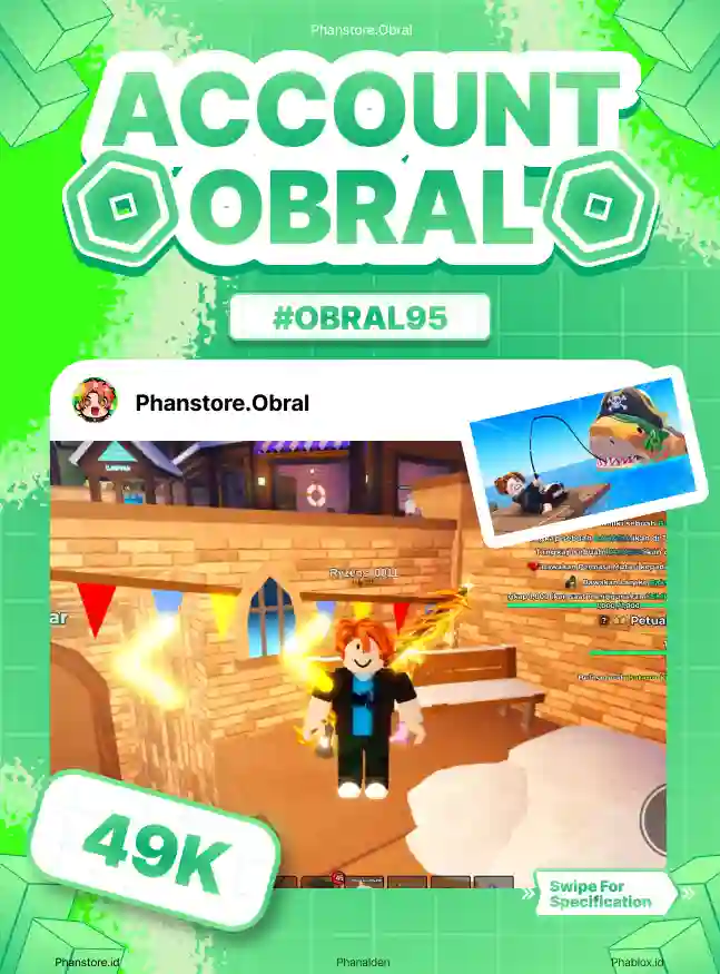 FISH IT (ELEMENTAL + FLORAL + 4M)  Murah