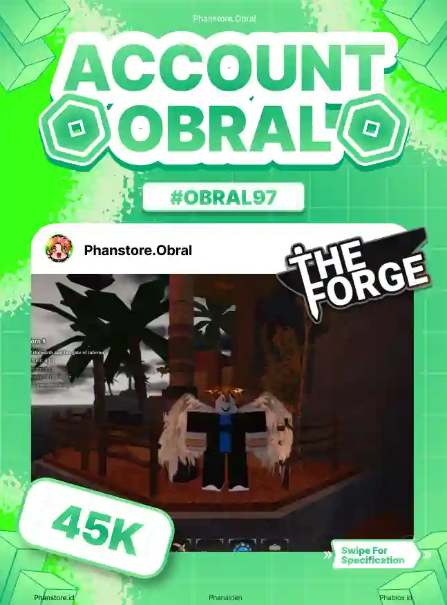 THE FORGE (DEMONIC + ARCANE + RACE ANGEL)  Murah