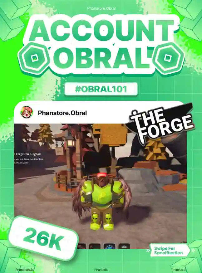 THE FORGE (DEMONIC + ARCANE + LV 85)  Murah