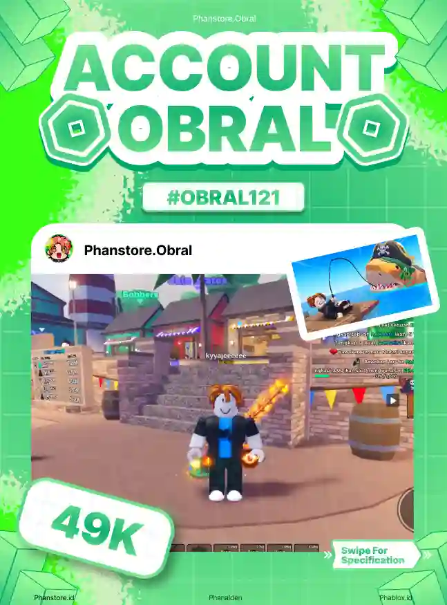 FISH IT (ELEMENTAL + BAMBOO + NEPTUNE’S TRIDENT)  Murah