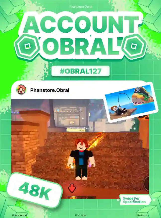 FISH IT (ELEMENTAL + COIN 57M)  Murah