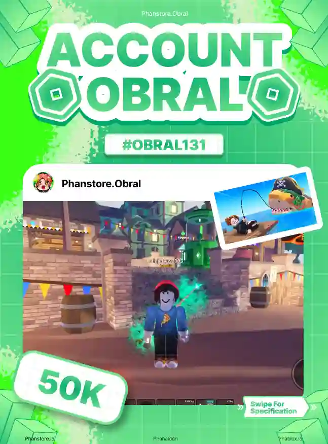 FISH IT (ELEMENTAL + COIN 48M)  Murah