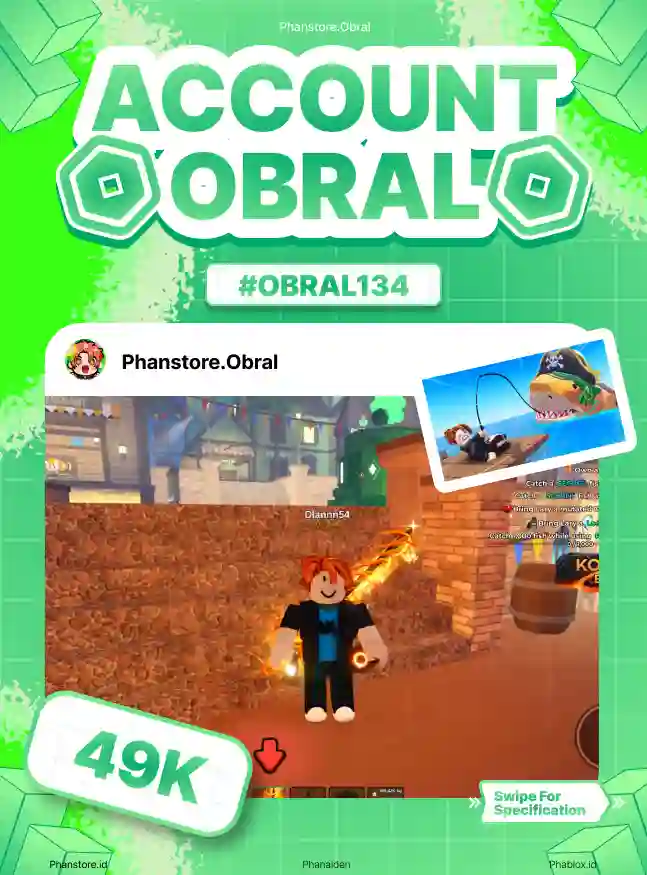 FISH IT (ELEMENTAL + BAMBOO+ KRAKEN)  Murah