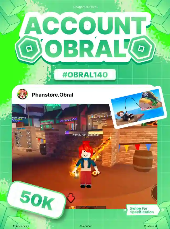 FISH IT (ELEMENTAL + 73M)  Murah