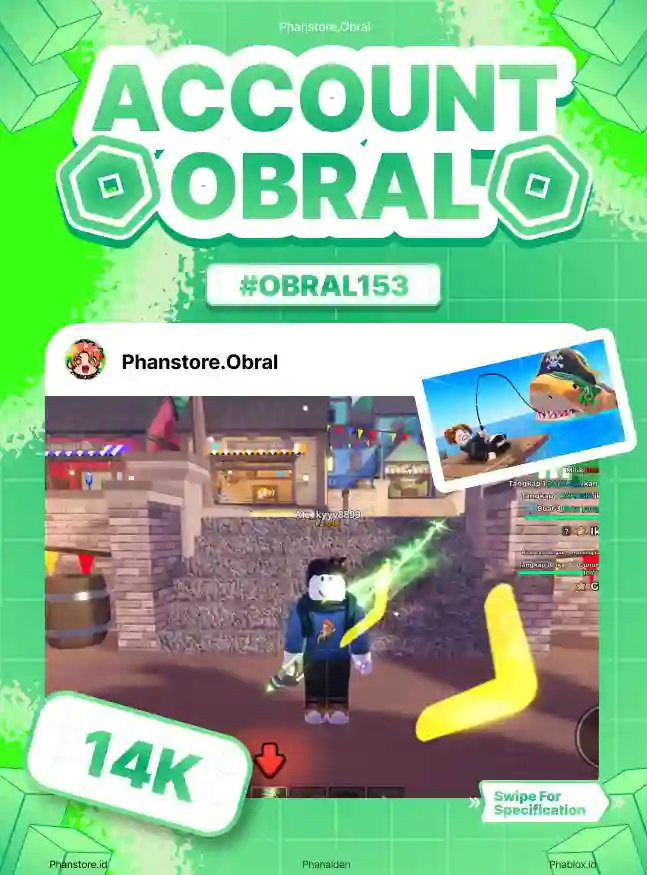 FISH IT (GHOSTFINN + FLORAL + 30K)  Murah