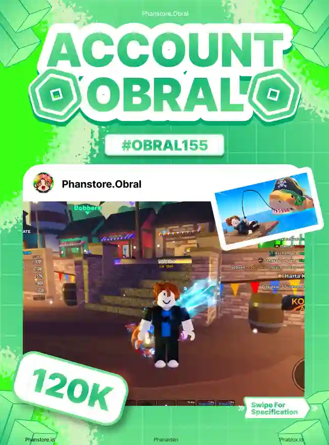 FISH IT (DIAMOND + LV 1069)  Murah