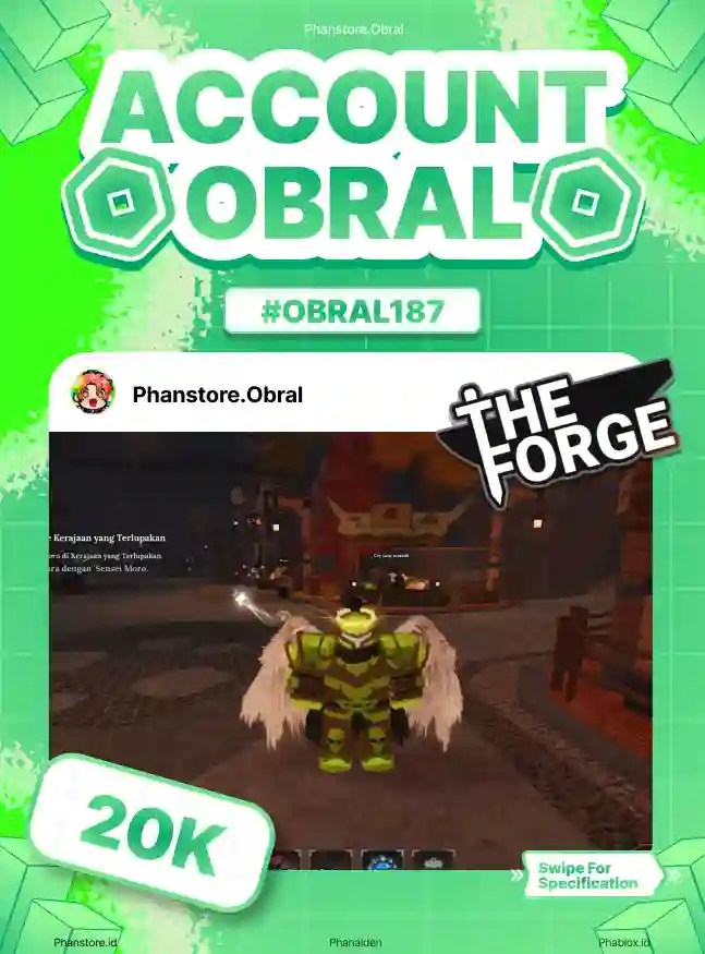 THE FORGE (DEMONIC + ARCANE PICKAXE + MAGMA PICKAXE)  Murah