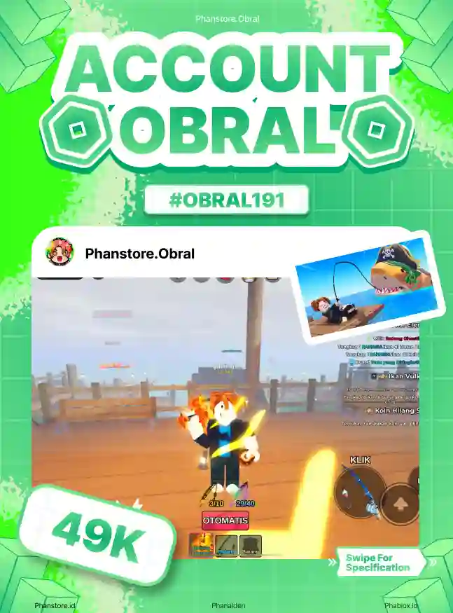 FISH IT (ELEMENTAL + GRAN MAJA)  Murah