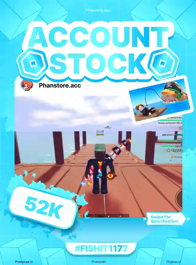 FISH IT (ELEMENTAL + LV 600)  Murah