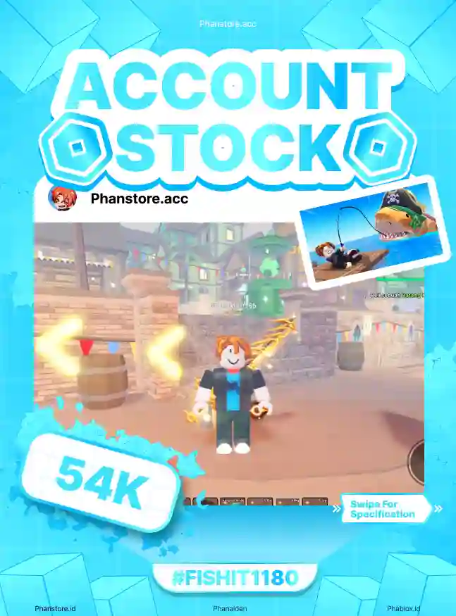 FISH IT (ELEMENTAL + LV 1255)  Murah