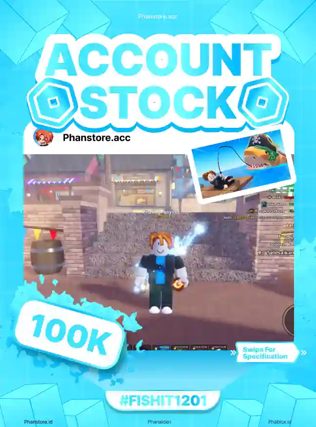 FISH IT (DIAMOND + LV 844)  Murah